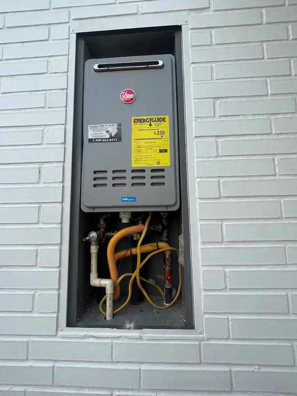 Tankless Water Heater Service by Level Up Plumbing