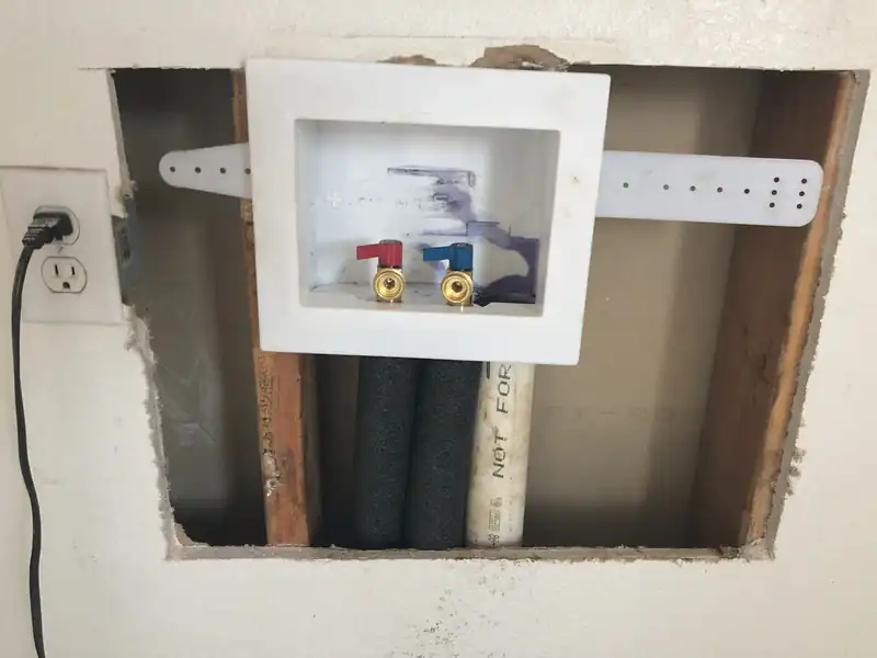 Recessed Valve Installation by Level Up Plumbing