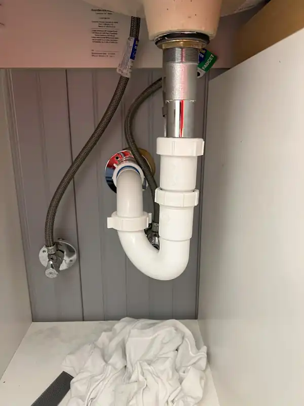 Drain Connection Installation by Level Up Plumbing