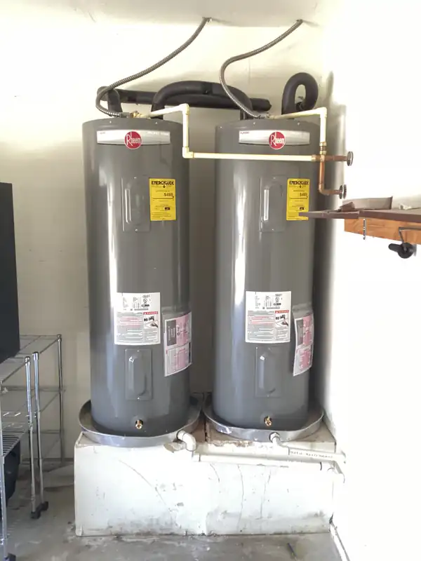 Dual Water Heater System by Level Up Plumbing